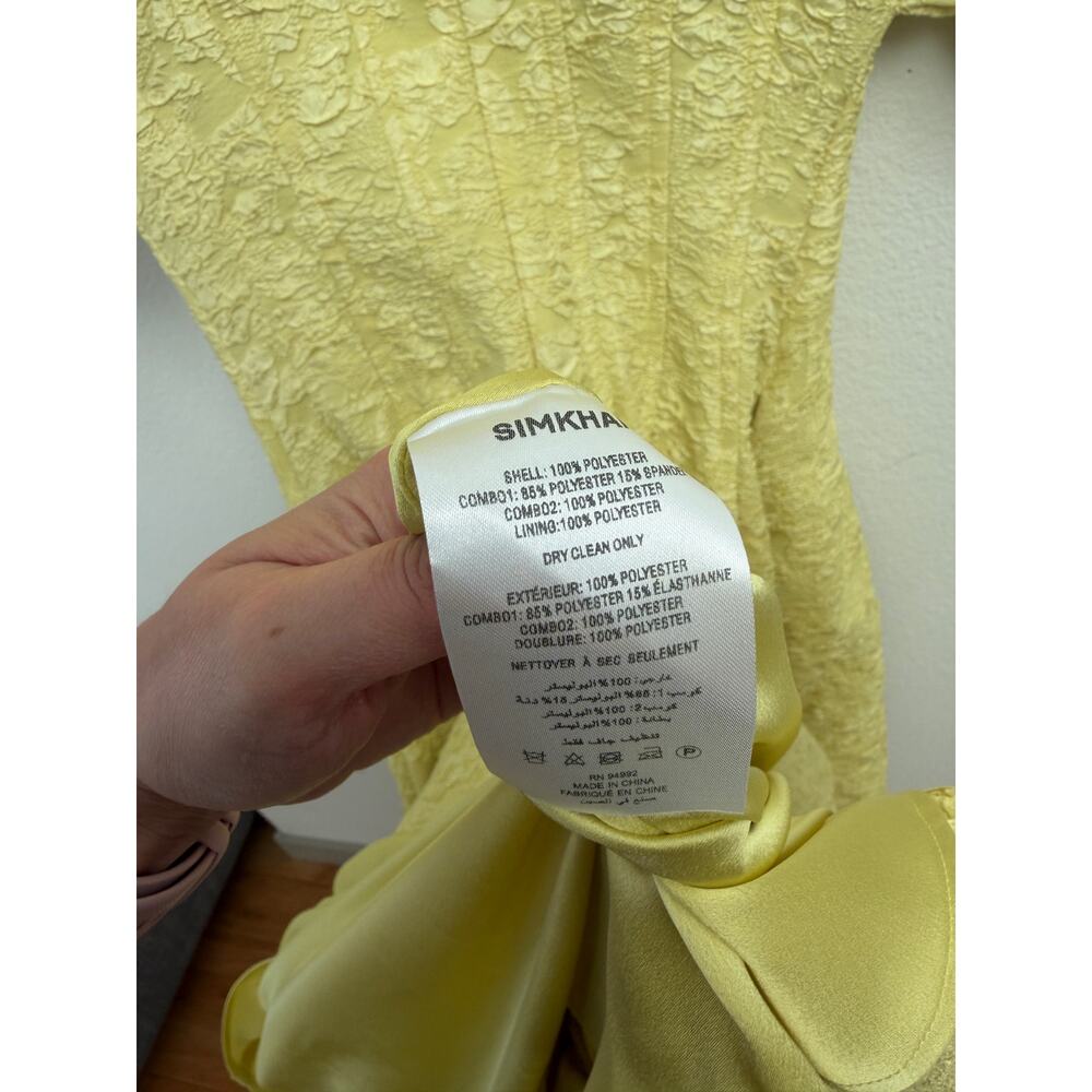 Simkhai Rosalie jacquard midi dress NWT 2 - Picture 10 of 13